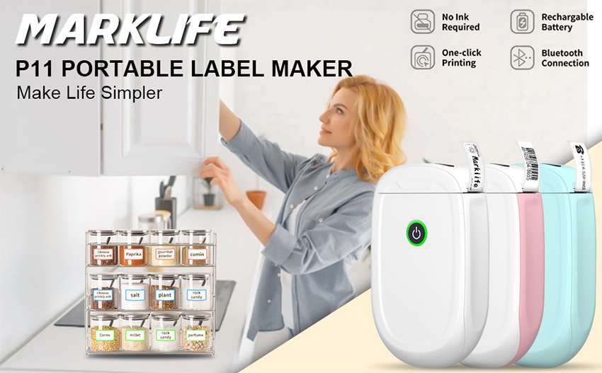 Marklife label printer use the tutorial 